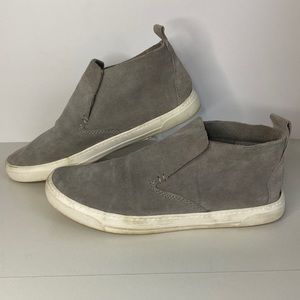 Dolce Vita Gray Suede Sneakers